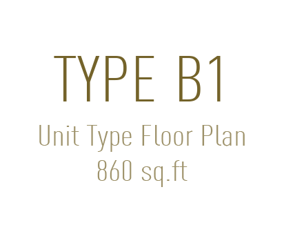Floor Plan Type B1 | Lavile KL